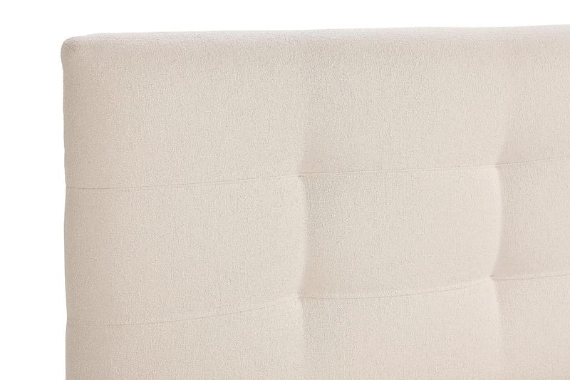 Oslo Luksus Komplet Seng Pakke Kontinentalseng 180x200 cm med sengegavl - Beige / Lys - Møbler - Senge - Komplet sengepakke