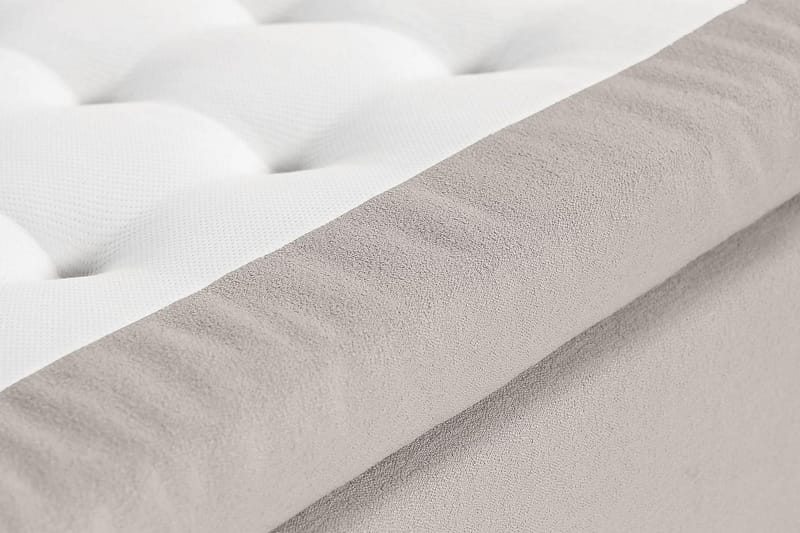 Oslo Lyx Kontinentalseng 120x200 cm - Grå - Møbler - Senge - Kontinentalsenge