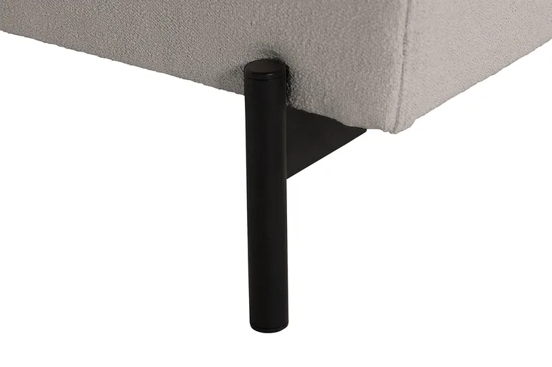 Oslo Lyx Kontinentalseng 120x200 cm - Grå - Møbler - Senge - Kontinentalsenge