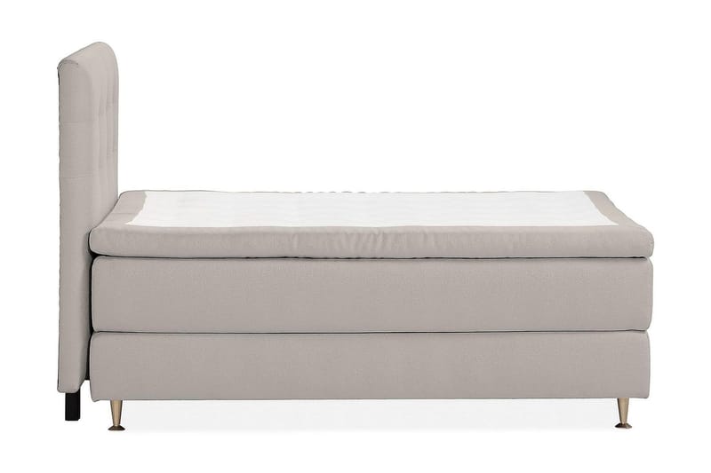 Oslo Lyx Kontinentalseng 120x200 cm - Grå - Møbler - Senge - Kontinentalsenge