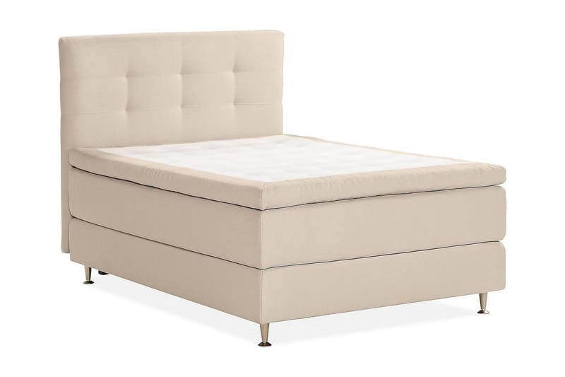 Oslo Lyx Kontinentalseng 140x200 cm - Beige - Møbler - Senge - Kontinentalsenge