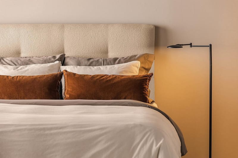 Oslo Lyx Kontinentalseng 140x200 cm - Beige - Møbler - Senge - Kontinentalsenge
