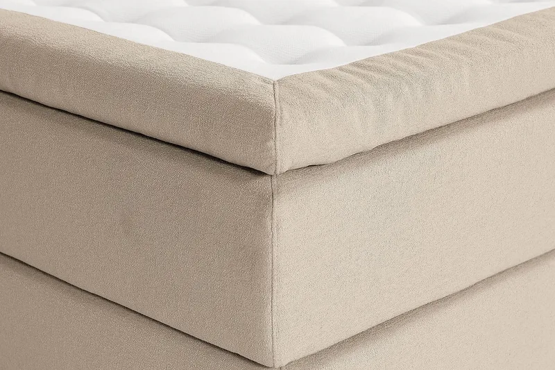 Oslo Lyx Kontinentalseng 160x200 cm - Beige - Møbler - Senge - Kontinentalsenge