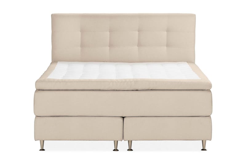 Oslo Lyx Kontinentalseng 160x200 cm - Beige - Møbler - Senge - Kontinentalsenge