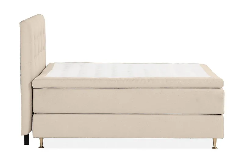 Oslo Lyx Kontinentalseng 160x200 cm - Beige - Møbler - Senge - Kontinentalsenge