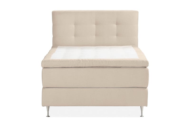 Oslo Lyx Kontinentalseng Boucle 140x200 - Beige - Møbler - Senge - Kontinentalsenge