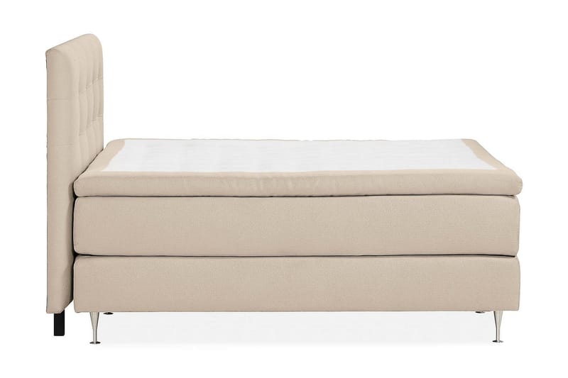 Oslo Lyx Kontinentalseng Boucle 180x200 - Beige - Møbler - Senge - Kontinentalsenge