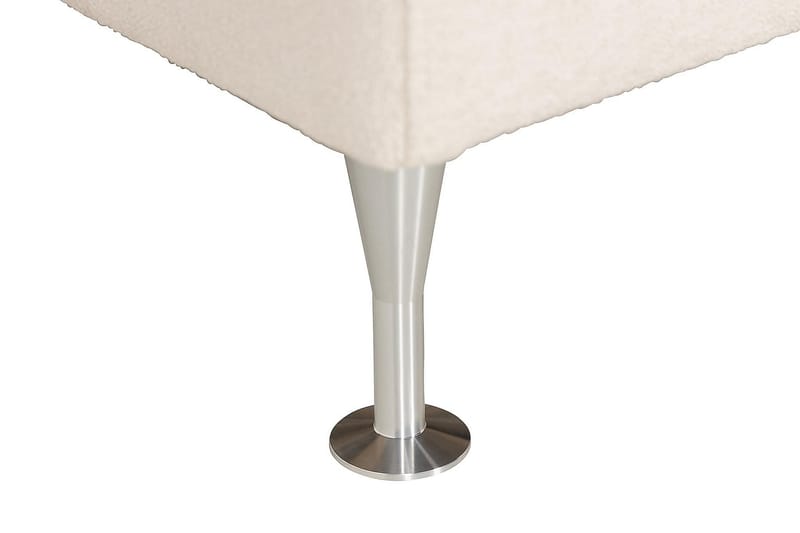 Oslo Lyx Kontinentalseng Boucle 180x200 - Lysebeige - Møbler - Senge - Komplet sengepakke