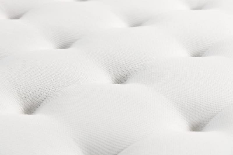 Oslo Lyx Sengepakke Boucle 140x200 Knappet gavl - Lysebeige - Møbler - Senge - Kontinentalsenge