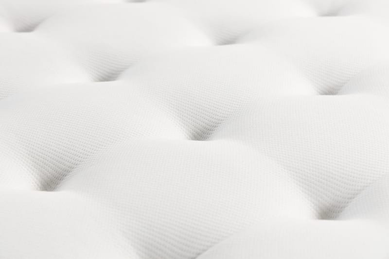 Oslo Lyx Sengepakke Boucle 160x200 Dybttuftet gavl - Lysebeige - Møbler - Senge - Kontinentalsenge