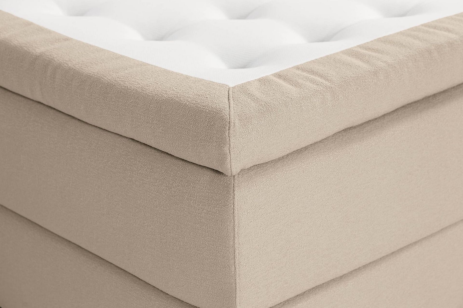 Oslo Lyx Sengepakke Kontinentalseng 140x200 cm - Beige - Møbler - Senge - Komplet sengepakke