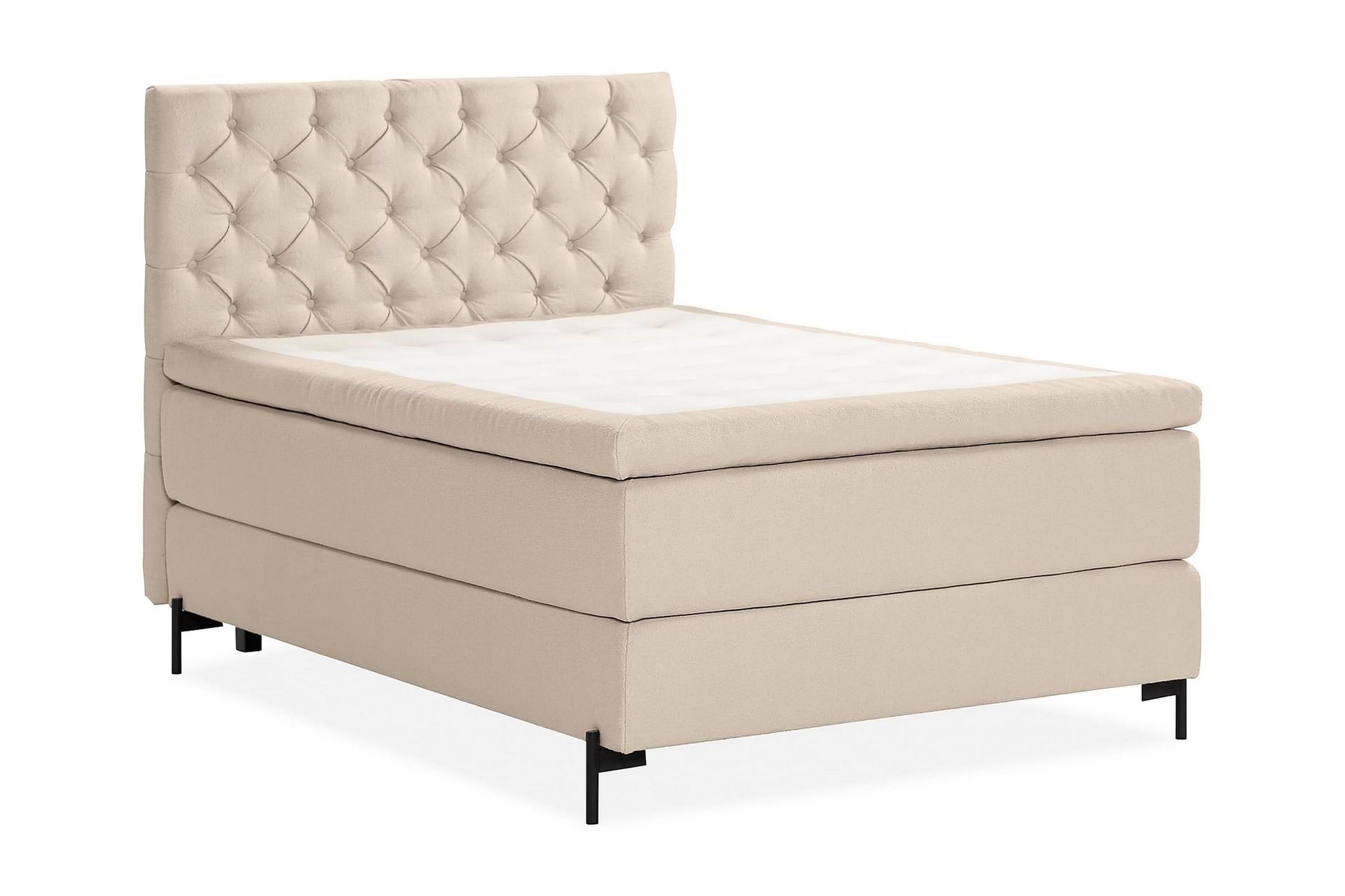 Oslo Lyx Sengepakke Kontinentalseng 140x200 cm - Beige - Møbler - Senge - Komplet sengepakke
