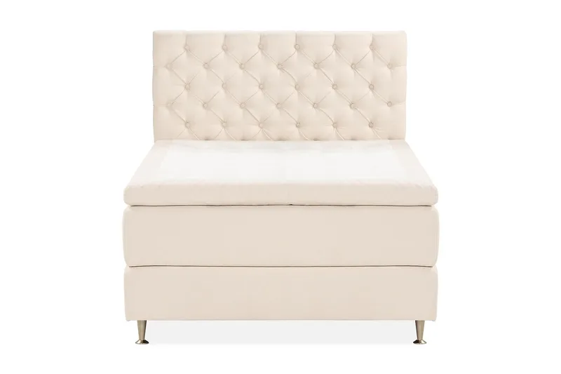 Oslo Lyx Sengepakke Kontinentalseng 140x200 cm, Lysbeige