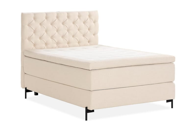 Oslo Lyx Sengepakke Kontinentalseng 140x200 cm - Lysebeige - Møbler - Senge - Komplet sengepakke