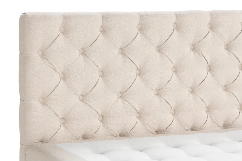 Oslo Lyx Sengepakke Kontinentalseng 180x200 cm - Lysbeige - Møbler - Senge - Kontinentalsenge