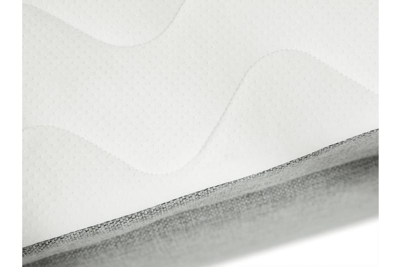 Plevoll kontinentalseng 160x200 - Mørkegrå - Møbler - Senge - Kontinentalsenge