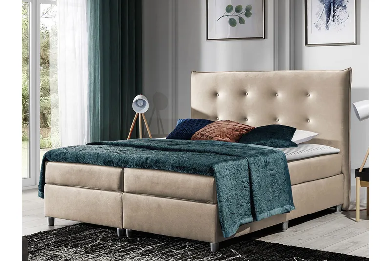 Prato Kontinentalseng 140x200 cm - Møbler - Senge - Kontinentalsenge