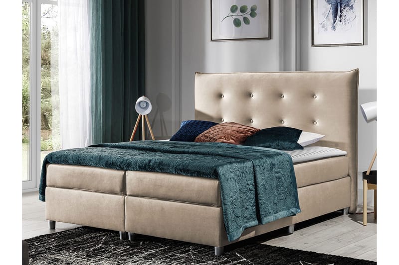 Prato Kontinentalseng 160x200 cm - Møbler - Senge - Kontinentalsenge