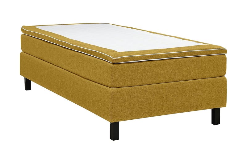 Princess kontinentalseng 120x200 cm - Gul - Møbler - Senge - Kontinentalsenge