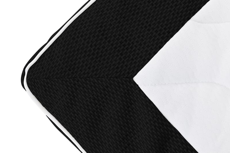 Princess Kontinentalseng 120x200 - sort - Møbler - Senge - Kontinentalsenge