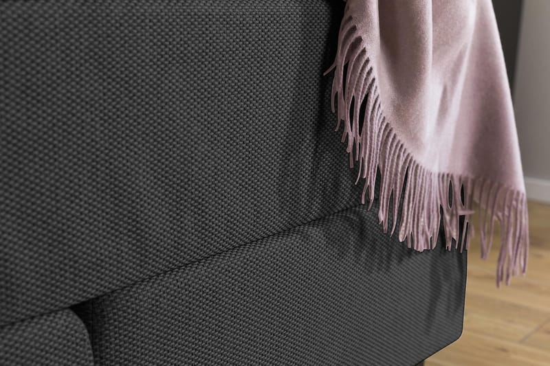 Princess kontinentalseng 120x200cm - Grå - Møbler - Senge - Kontinentalsenge