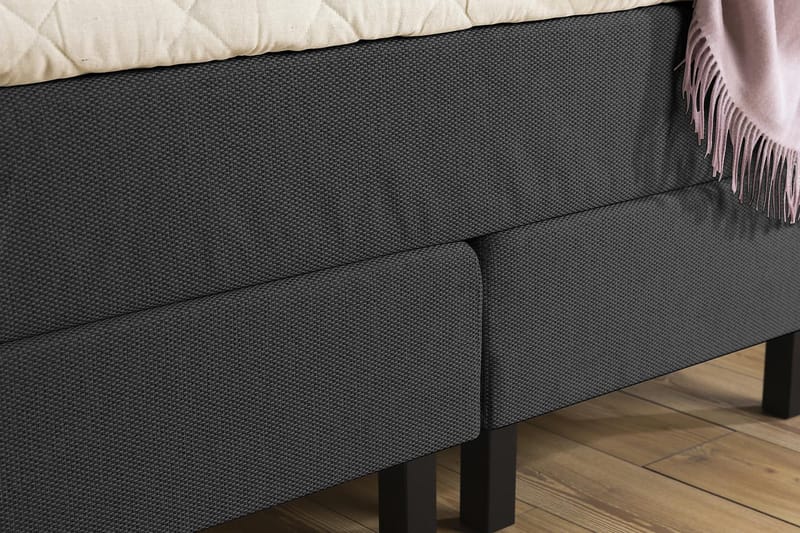 Princess kontinentalseng 120x200cm - Grå - Møbler - Senge - Kontinentalsenge