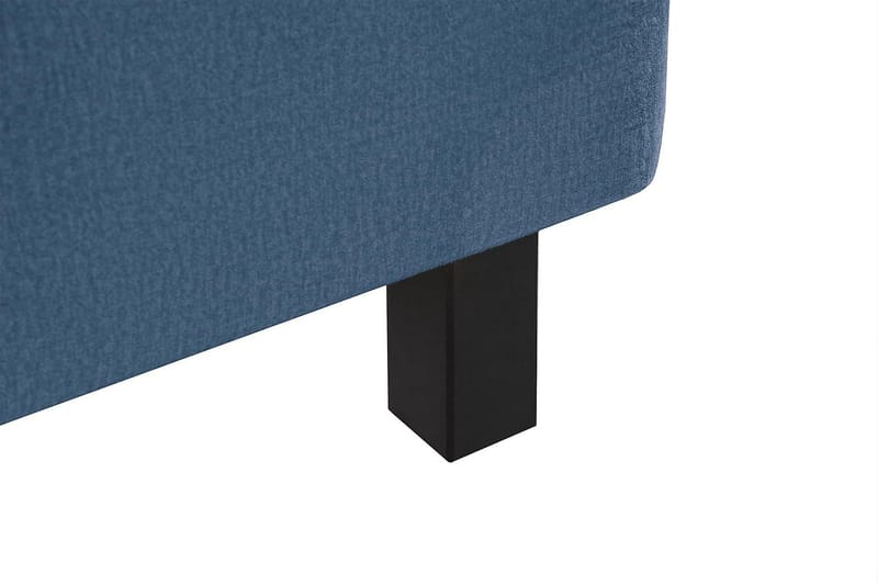 Princess Kontinentalseng 120x200cm - Mørkeblå/Velour - Møbler - Senge - Kontinentalsenge