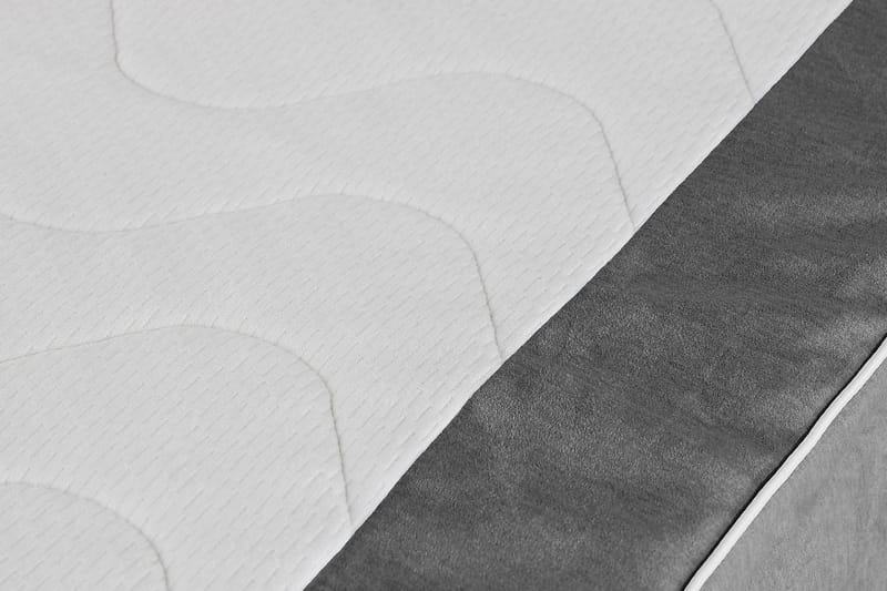 Princess Kontinentalseng 120x200cm - Mørkegrå/Velour - Møbler - Senge - Kontinentalsenge