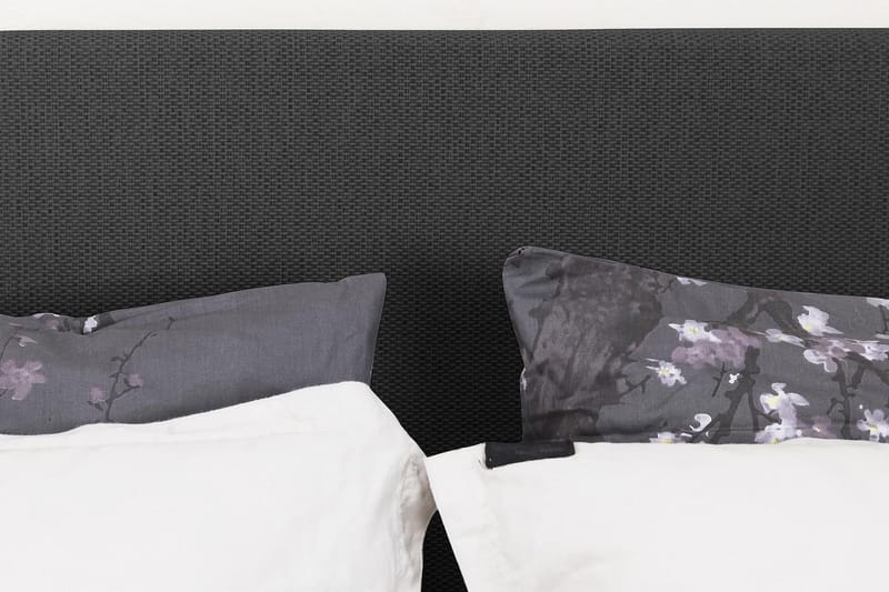 Princess kontinentalseng 140x200cm - Grå - Møbler - Senge - Kontinentalsenge