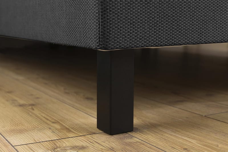 Princess kontinentalseng 140x200cm - Grå - Møbler - Senge - Kontinentalsenge