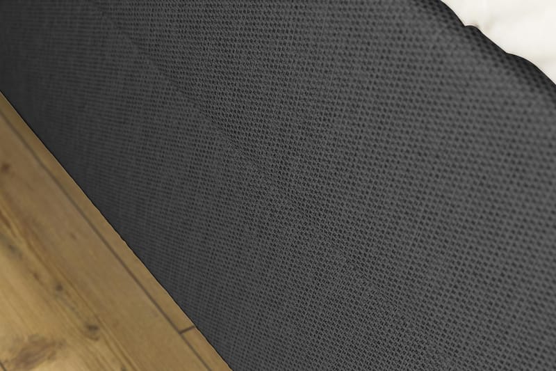 Princess kontinentalseng 140x200cm - Grå - Møbler - Senge - Kontinentalsenge