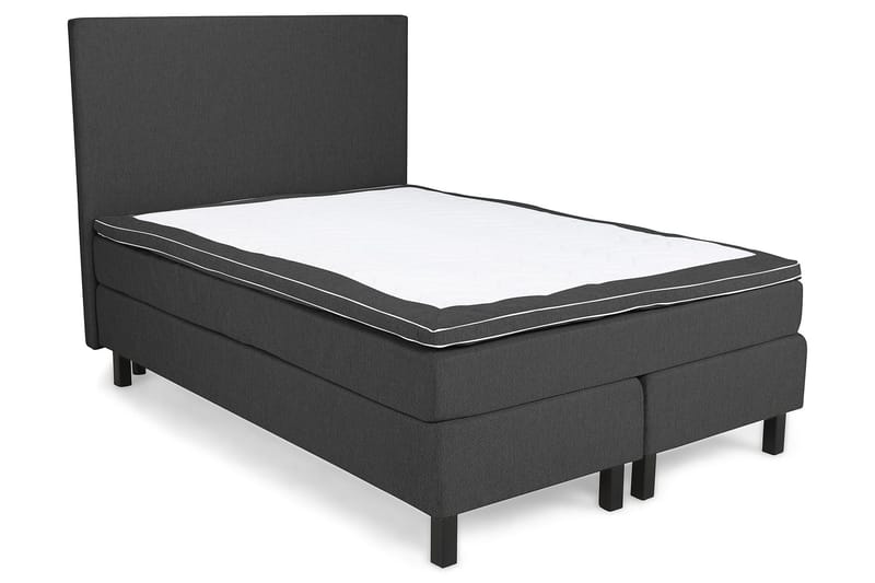 Princess kontinentalseng 140x200cm - Grå - Møbler - Senge - Kontinentalsenge