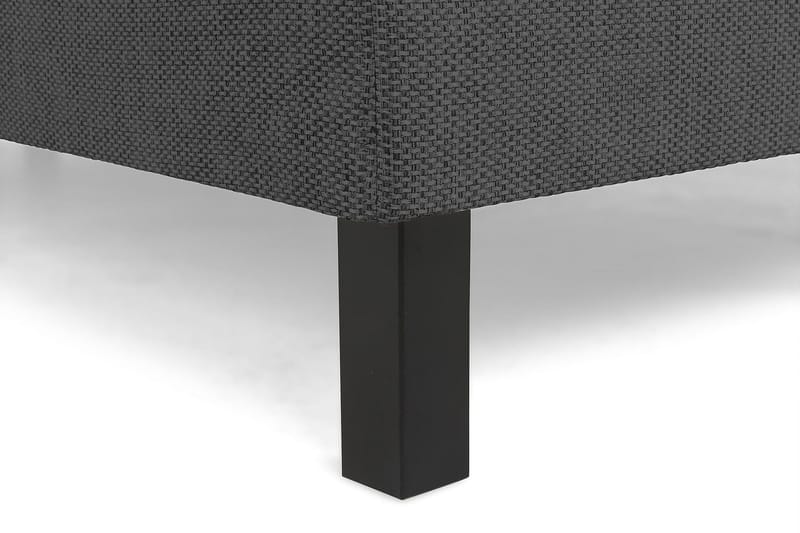 Princess kontinentalseng 140x200cm - Grå - Møbler - Senge - Kontinentalsenge