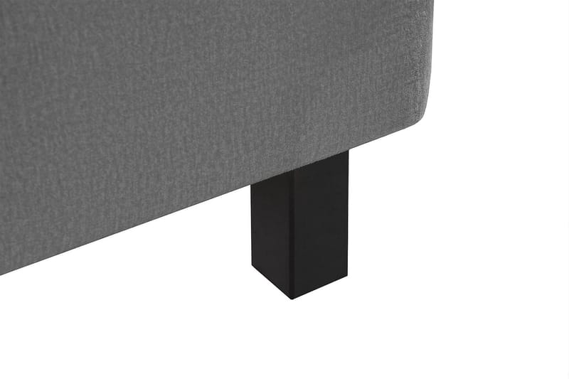 Princess Kontinentalseng 140x200cm - Mørkegrå/Velour - Møbler - Senge - Kontinentalsenge