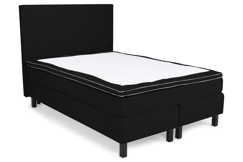 Princess kontinentalseng 140x200cm - Sort - Møbler - Senge - Kontinentalsenge