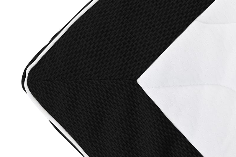 Princess kontinentalseng 140x200cm - Sort - Møbler - Senge - Kontinentalsenge