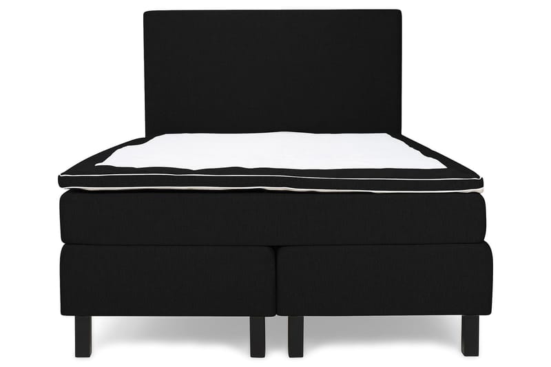 Princess kontinentalseng 140x200cm - Sort - Møbler - Senge - Kontinentalsenge