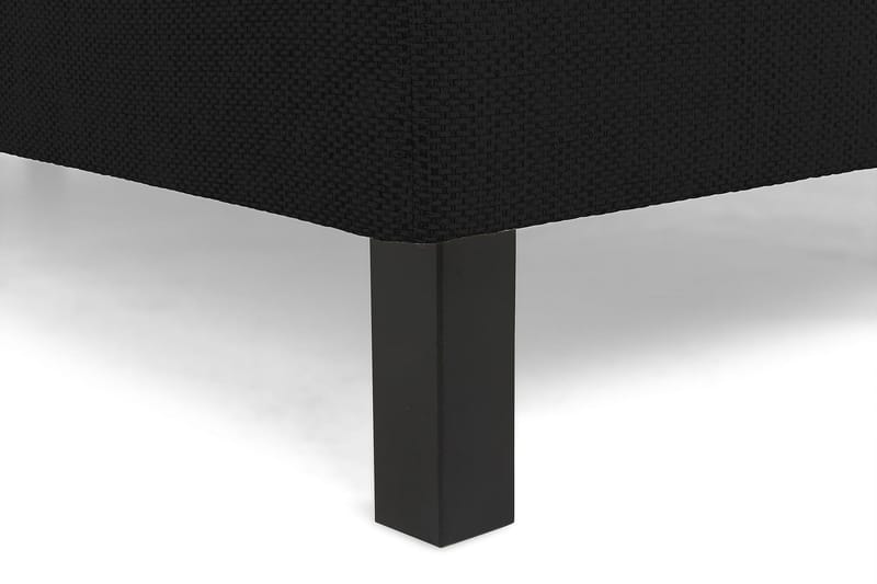 Princess kontinentalseng 140x200cm - Sort - Møbler - Senge - Kontinentalsenge