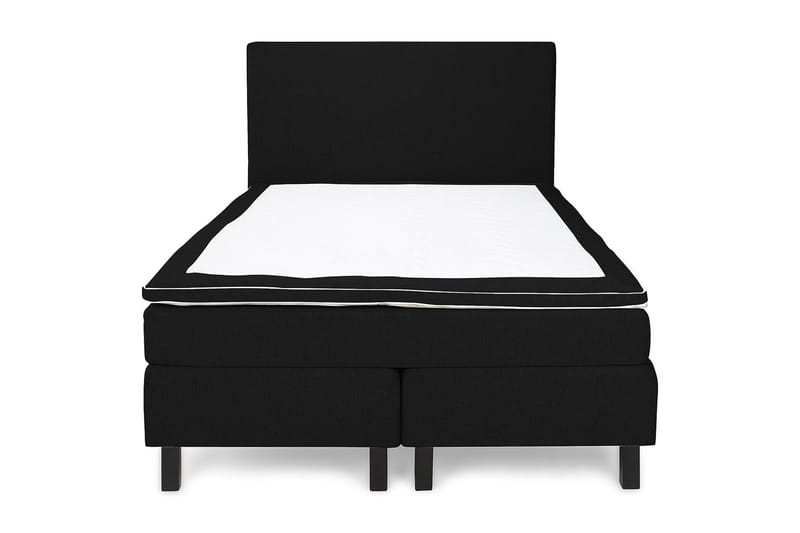 Princess kontinentalseng 140x200cm - Sort - Møbler - Senge - Kontinentalsenge
