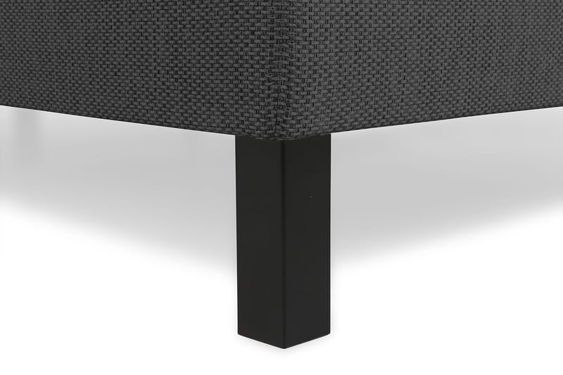 Princess Kontinentalseng 160x200 - mørkegrå - Møbler - Senge - Kontinentalsenge