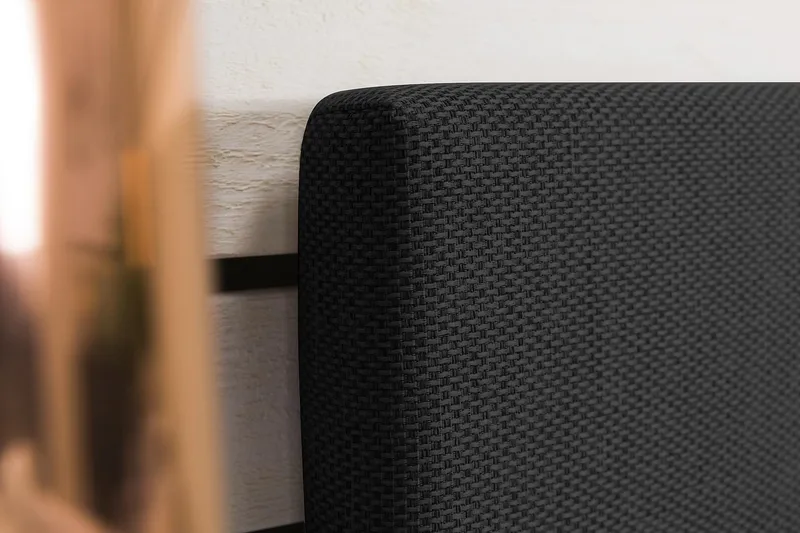 Princess Kontinentalseng 160x200 - mørkegrå - Møbler - Senge - Kontinentalsenge