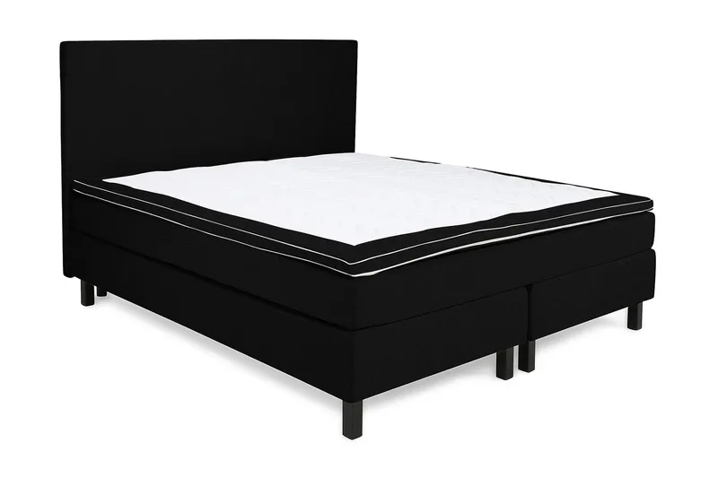 Princess Kontinentalseng 160x200 - sort - Møbler - Senge - Kontinentalsenge
