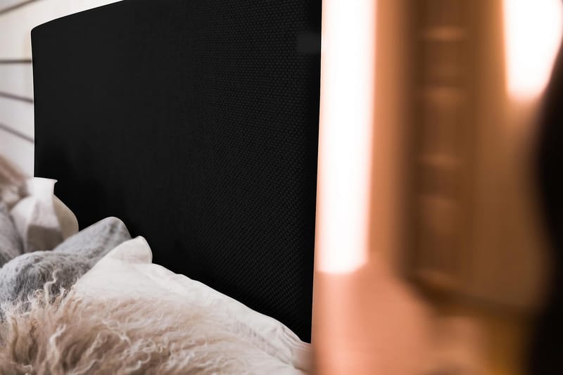 Princess Kontinentalseng 160x200 - sort - Møbler - Senge - Kontinentalsenge