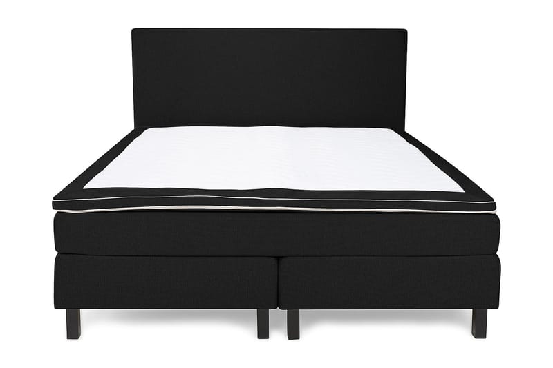 Princess Kontinentalseng 160x200, sort