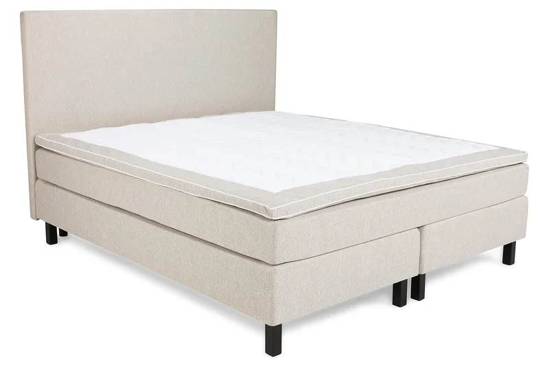 Princess kontinentalseng 160x200cm - Beige - Møbler - Senge - Kontinentalsenge