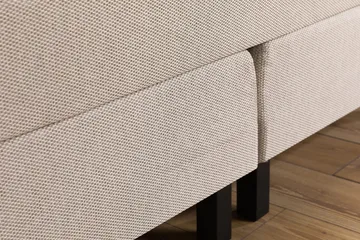 Princess kontinentalseng 160x200cm - Beige - Møbler - Senge - Kontinentalsenge