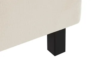 Princess Kontinentalseng 160x200cm - Beige/Velour - Møbler - Senge - Kontinentalsenge