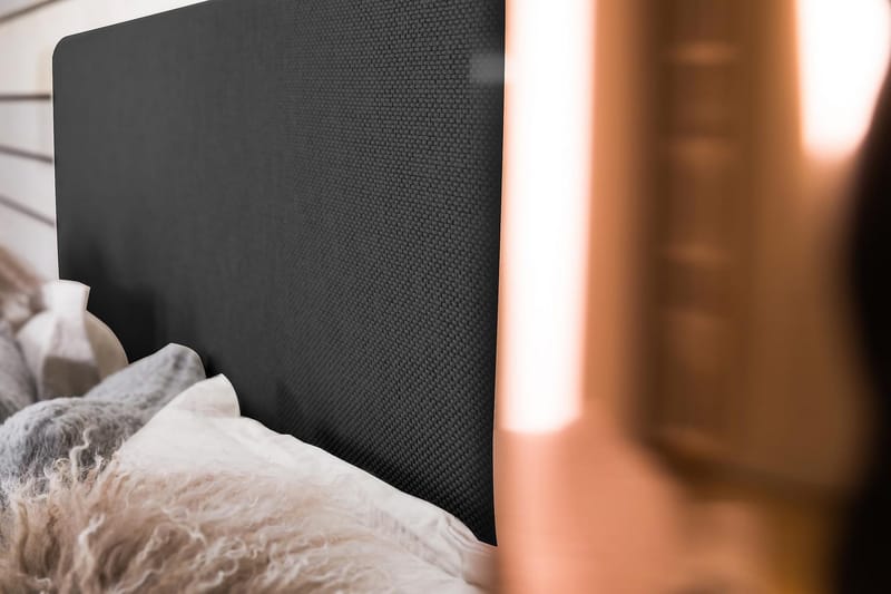 Princess Kontinentalseng 180x200 - Grå - Møbler - Senge - Kontinentalsenge