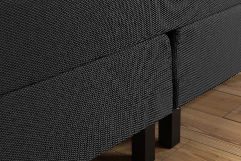 Princess Kontinentalseng 180x200 - Grå - Møbler - Senge - Kontinentalsenge