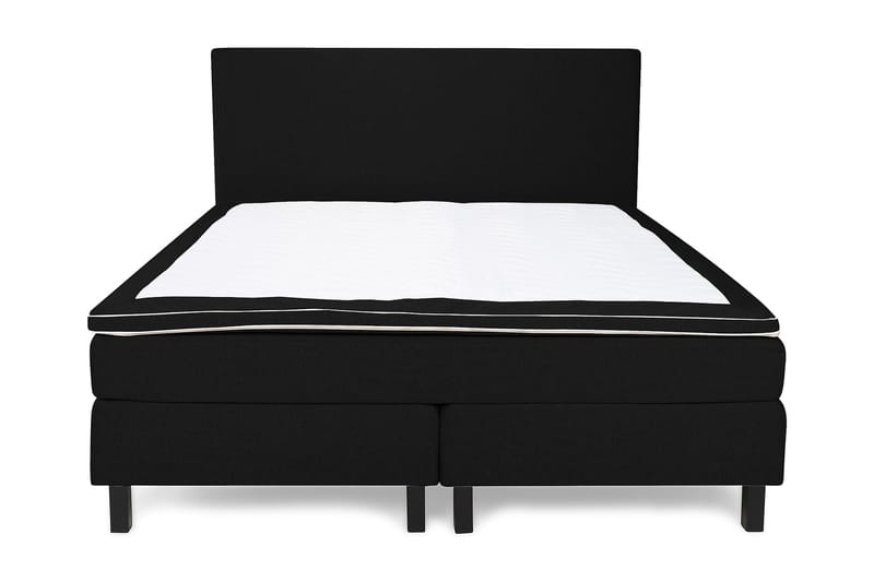 Princess Kontinentalseng 180x200 - sort - Møbler - Senge - Komplet sengepakke